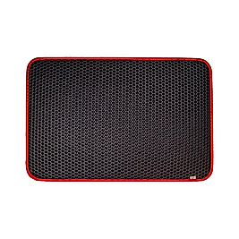 Cattie Kum Toplayıcı Fonsiyonel Kırmızı Kedi Paspası 50 x 75 cm