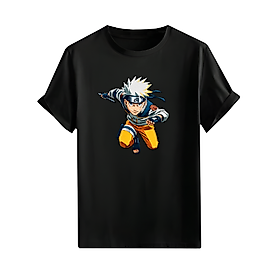 Anime Karakter Tarzı Baskılı Oversize Unisex Tişört