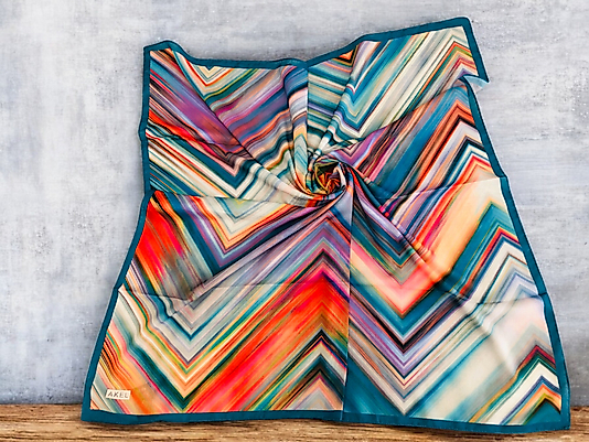 Digital Soft Eşarp  Ebat 95 x 95