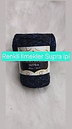Supra İpi Ebruli Sİmli Düz Renkler 200gr