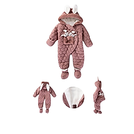 Kız Bebek 6-24 Ay Ceylan Figürlü Kozmonot Tulum