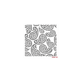 HOME DECOR MİDİ STENCİL 22*22 CM HDM-106