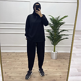 Modal kumaş Şalvar model Takım