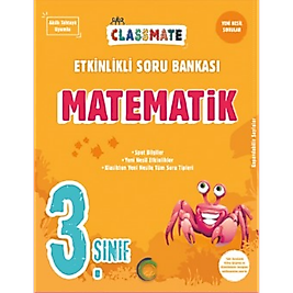 3. Sınıf Classmate Matematik Etkinlikli Soru Bankası 2025 Okyanus Yayıncılık