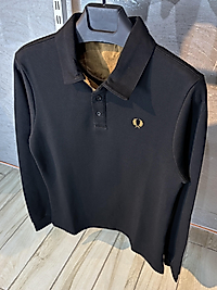 ZEROWEAR - FRED PERRY KADİFE DETAYLI OYHSO & PİKE KUMAŞ KARIŞIMI POLO YAKA