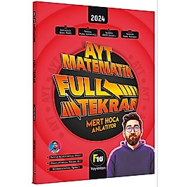Mert Hoca AYT Matematik Full Tekrar Video Ders Kitabı F10 Yayınları