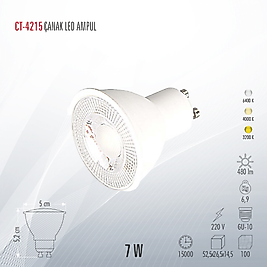 CATA CT-4215 LED AMPUL 7W