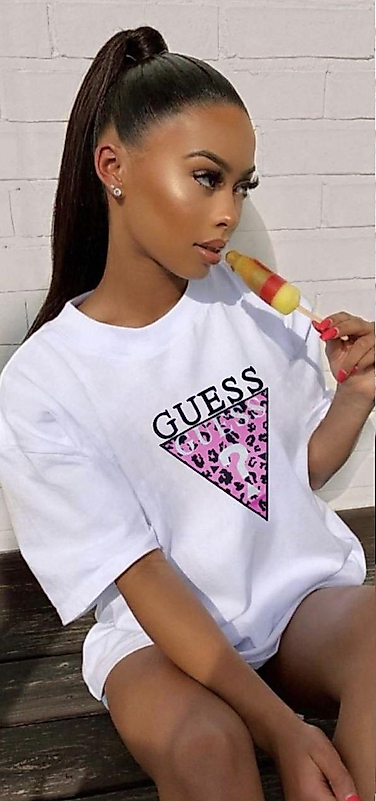 Guess Baskılı T-shirt
