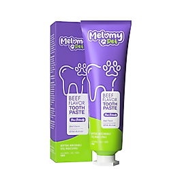 Melomy Pet Biftek Aromalı Diş Macunu 50 ML