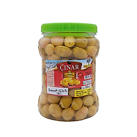 5X Domat Kırma Yeşil Zeytin (İri̇ Boy) 1 Kg