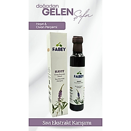 Fabey Hayıt, Civan Perçemi Özleri Sıvı Ekstrakt Karışımı 250ml