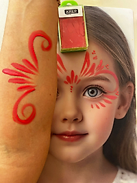 Krep yüz boyası Narçiçeği 40 gr