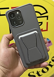 Redmi 12 4G Kartlıklı Standlı Deri Telefon Kılıfı