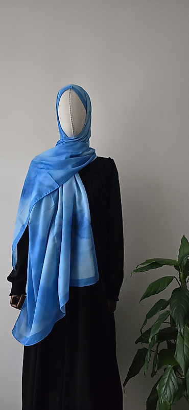 Duman Desenli Soft Şal