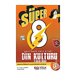 Nitelik Yayınları 8.Sınıf Din Kültürü (B) Süper Soru Yeni Nesil