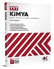 12. Sınıf Mezun TYT Kimya Konu Özetli Soru Bankası 2025 2026 Yeni Baskı Sezon