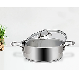 GÜLSAN MEGA INOX 22 CM BASIK TENCERE