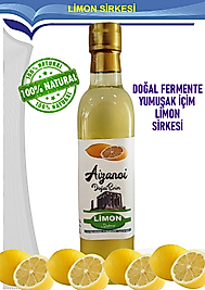 LİMON SİRKESİ 500 ML(DOĞAL FERMENTE İÇİMLİK)