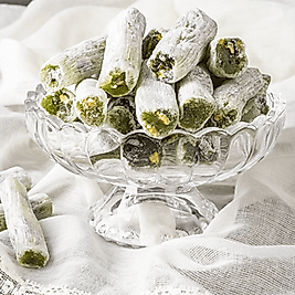 Fitilli Antep Fıstıklı Lokum