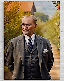 Atatürk Cam Tablo