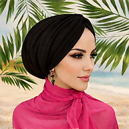 Siyah dolgusuz düğüm bone