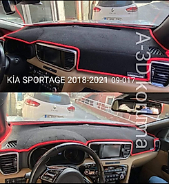 Kia Sportage 2018-2021 Konsol Torpido 3D Koruma