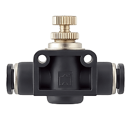 DFSC0800 | 8 mm Çekli Pnömatik Hız Ayar Valfi