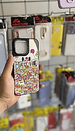 İphone 14 Pro Max Aynalı Desenli Telefon Kılıfı