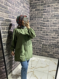 asker yeşili spor kap