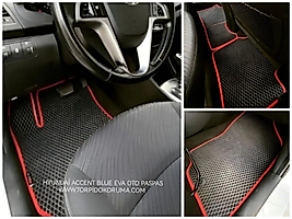 Hyundai Accent Blue Akıllı Premium Eva Oto Paspas (Aksesuarlar Fiyata Dahil Değildir)
