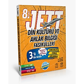 8. Sınıf Jett Din Kültürü ve Ahlak Bilgisi Fasikülleri