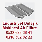 Endüstriyel Bulaşık Makinesi Alt Filitre.