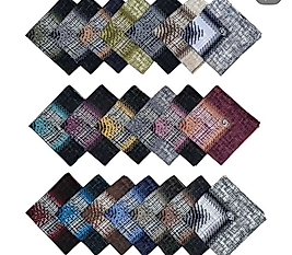 Desenli Dikişli Yazma 20 Adet