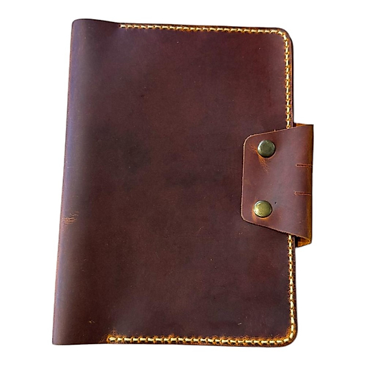 Handmade Hakiki Deri A5 Boyut Defter Kılıfı
