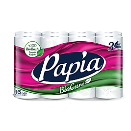 Papia Biocare Tuvalet Kağıdı 16'lı