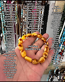 KEHRİBAR BİLEKLİK 13,50 GR
