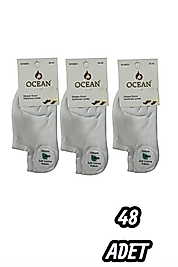 Kadın Ocean Bambu Sneaker Çorap 48 Adet