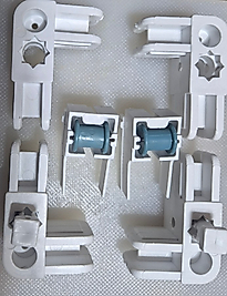 27 MM BEYAZ AKSESUAR TAKIMI 100 SET