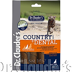 Dr. Clauders Country Dental Ağız Diş Sağlığı Ördekli Köpek Ödülü 120 Gr
