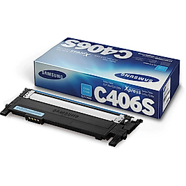 Samsung CLT-C406S Orjinal Mavi Toner