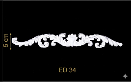 ED-34 Dekoratif Esnek Aplik (2'li)