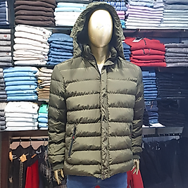 Şişme Erkek Mont İçi Kürklü