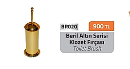 Beril Gold Klozet Fırçası