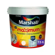 marshall maximum silikonlu siline bilir iç cephe boyası 7.5 lt  yeni bohem gri