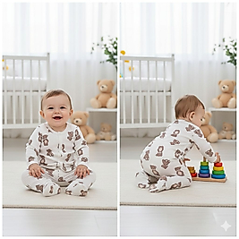 AYICIK DESENLİ 2'Lİ TAKIM