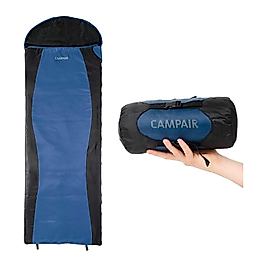 Campair Unisex +7°c +21°c Çantalı Kolay Taşınabilir Uyku Tulumu 850 Gr