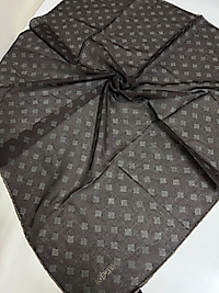 SOFT KETEN EŞARP MONOGRAM DESEN 01