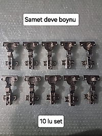 samet deve boynu menteşe 10 adet