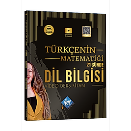 Gamze Hoca Türkçenin Matematiği Tüm Sınavlar İçin 21 Günde Dil Bilgisi Video Ders Kitabı