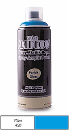 ARTDECO SPREY BOYA AKRİLİK 400 ML MAVİ Y-400-450